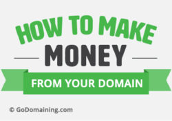 How to Make Money From Your Domain Name