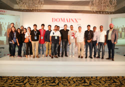 Group Photo taken at DomainX 2018