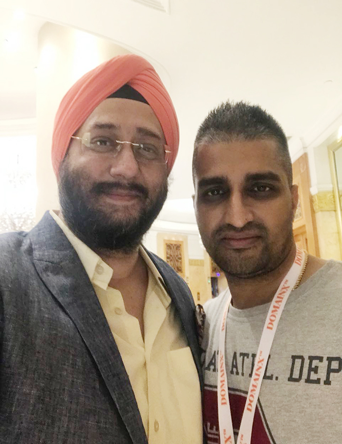 with Manmeet Pal Singh