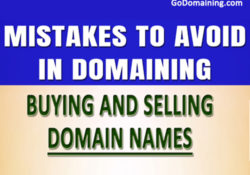 Mistakes to Avoid in Domaining