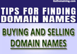 Tips for finding Good Domain Names - GoDomaining.com